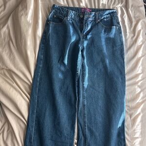 Dark Blue Edikted Jeans